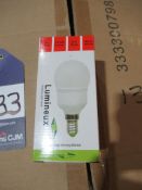 300 x Lumineux 7W Globe E14 2700K 230V OEM Trade Price £899