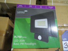 37 x LED 30W PIR Floodlight 4000K 220-240V OEM Trade Price £888