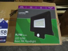 20 x LED 50W PIR Floodlight 4000K 220-240V OEM Trade Price £1180