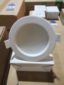 36 x LED 4.5 inch dia 7.5W Downlight 6000K White Trim OEM Trade Price £360