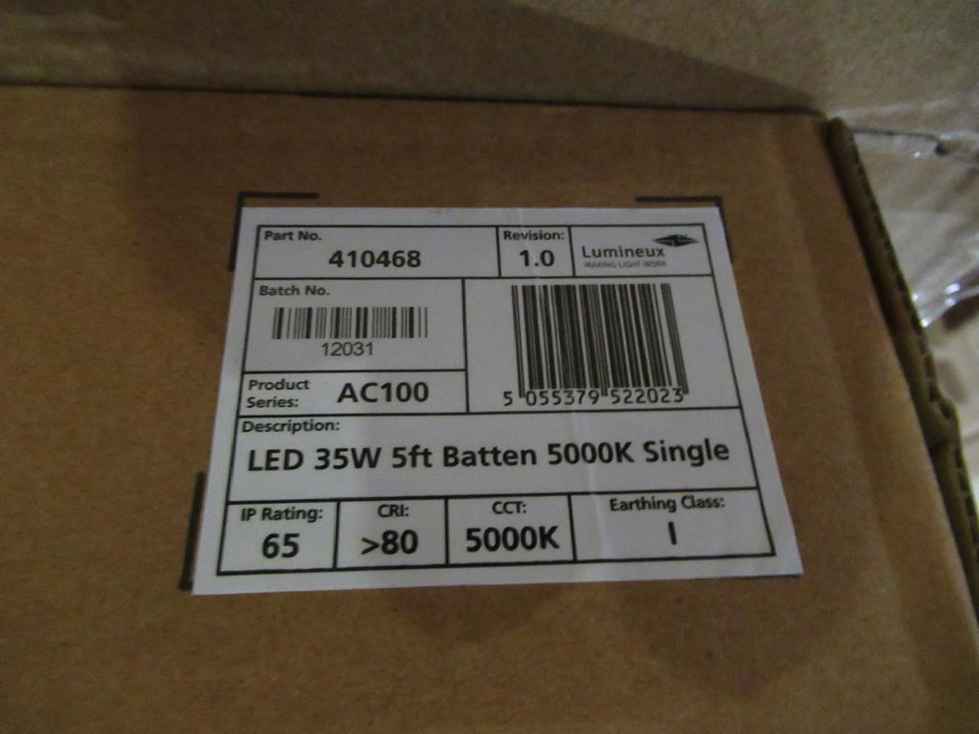 18 x LED 5ft Anti-Corrosive 35W 5000K Single with Tridonic Drivers OEM Trade Price £324 - Image 4 of 4