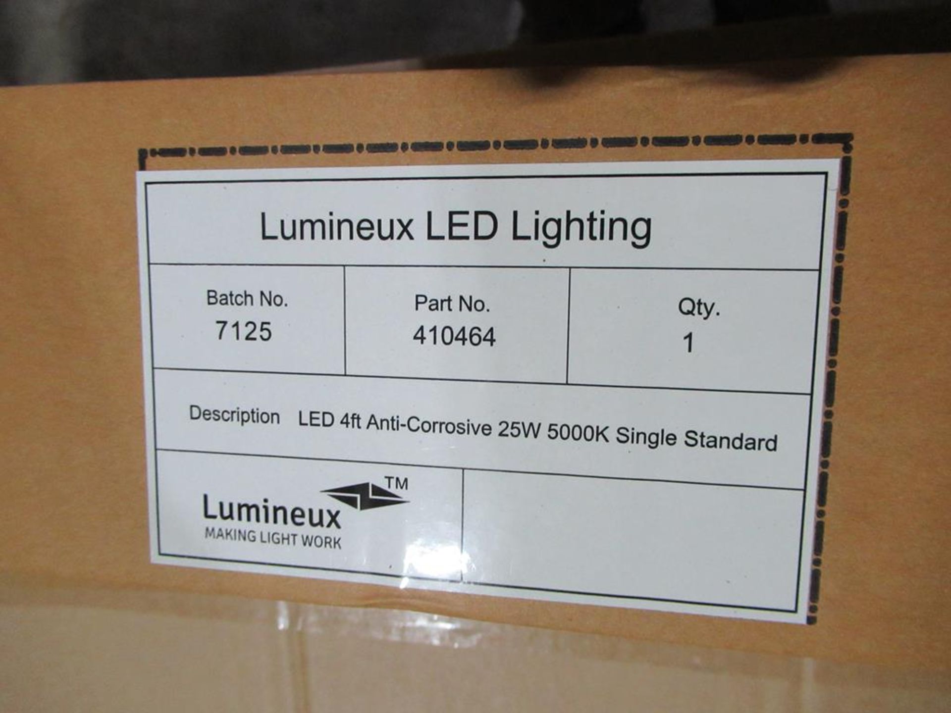 19 x LED 4ft Anti-Corrosive 25W 5000K Single with Tridonic Drivers OEM Trade Price £380 - Image 3 of 3