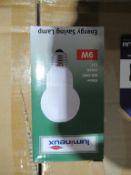 150 x Lumineux 9W Globe E27 23500K 220-240V OEM Trade Price £420