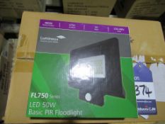 20 x LED 50W PIR Floodlight 4000K 220-240V OEM Trade Price £1180