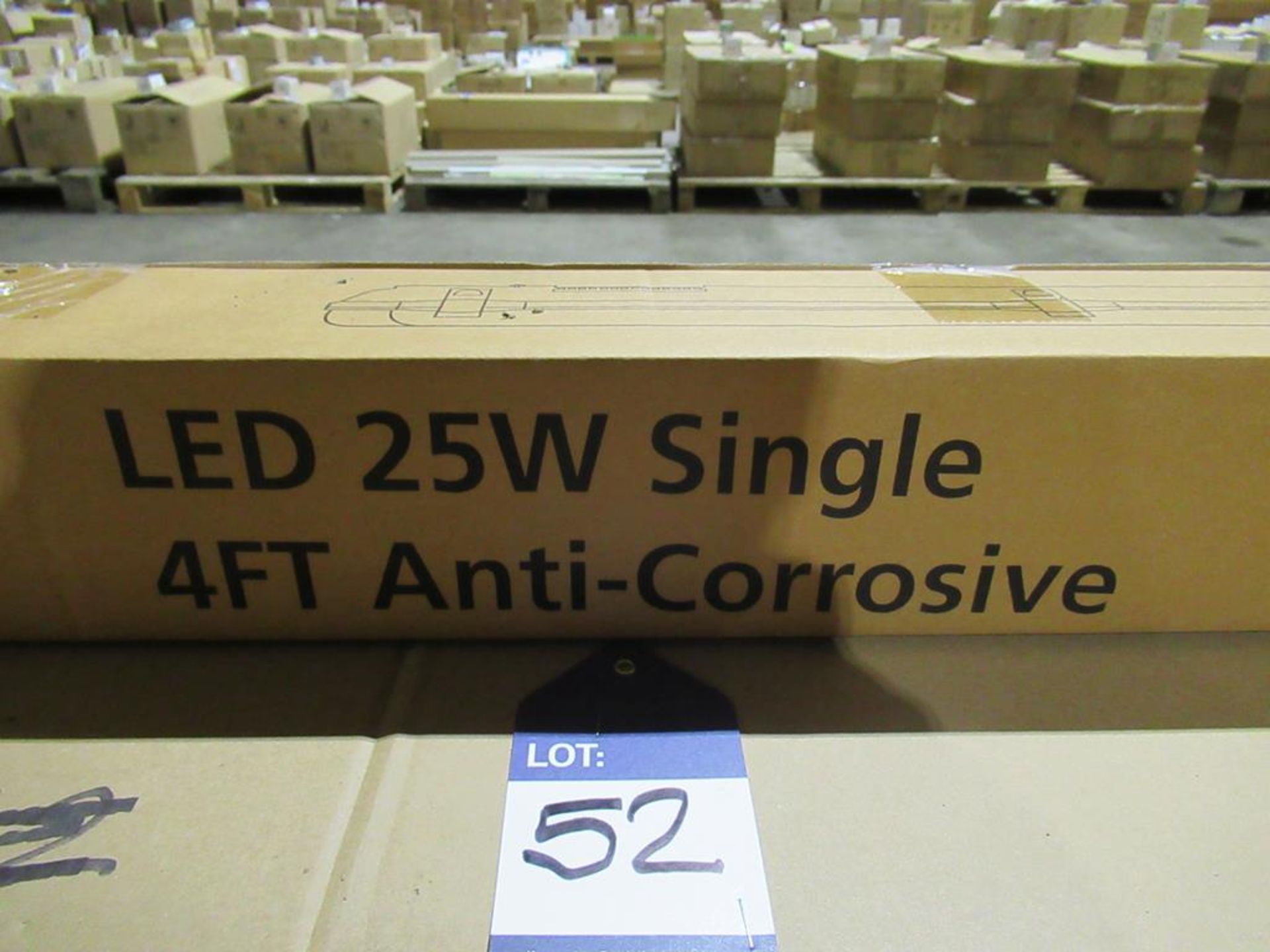 19 x LED 4ft Anti-Corrosive 25W 5000K Single with Tridonic Drivers OEM Trade Price £380 - Image 2 of 4