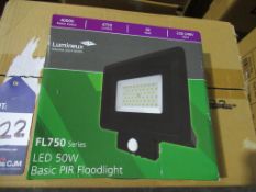 20 x LED 50W PIR Floodlight 4000K 220-240V OEM Trade Price £1180