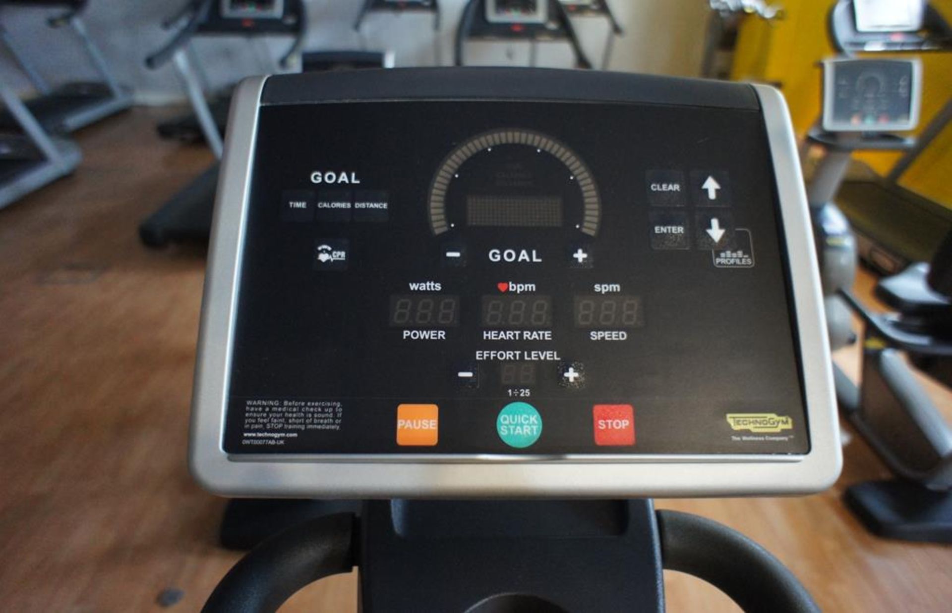 Technogym 500SP Cross Trainer, LED-DA524L - Image 3 of 3