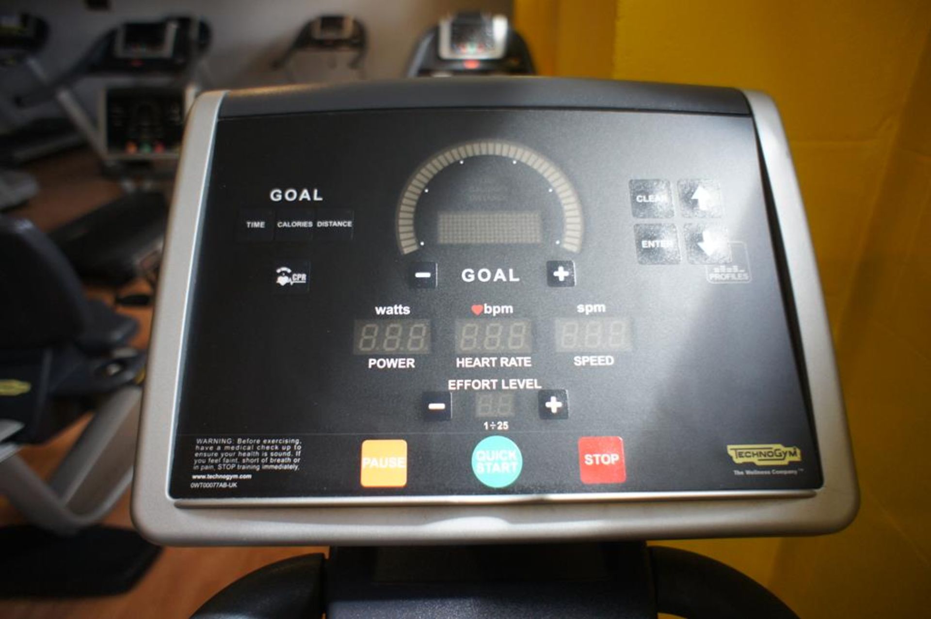 Technogym 500SP Cross Trainer, LED-DA524L - Image 3 of 3