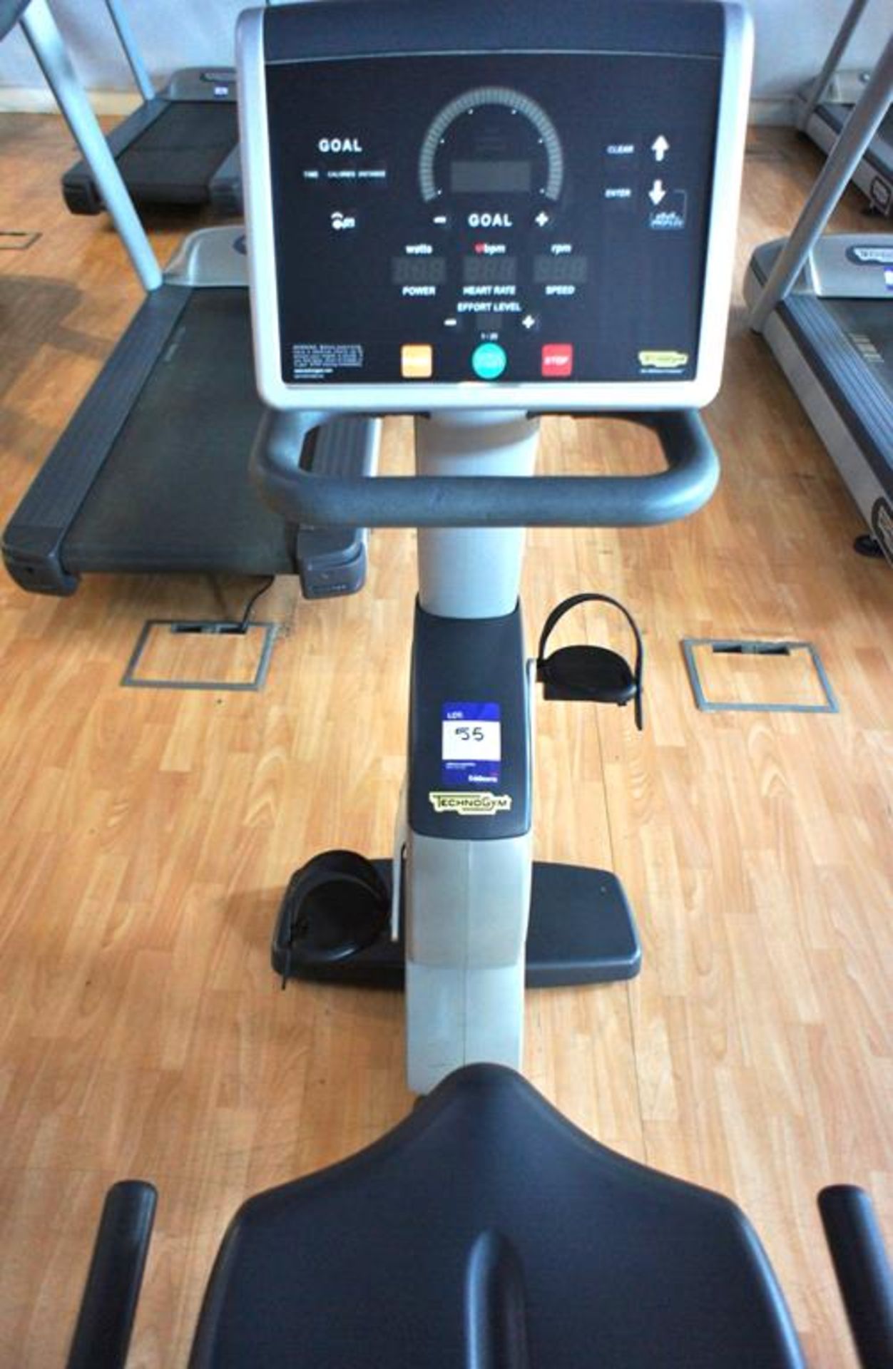 Technogym 500SP Recline Exercise Bike, LED-DAD24L - Image 3 of 3