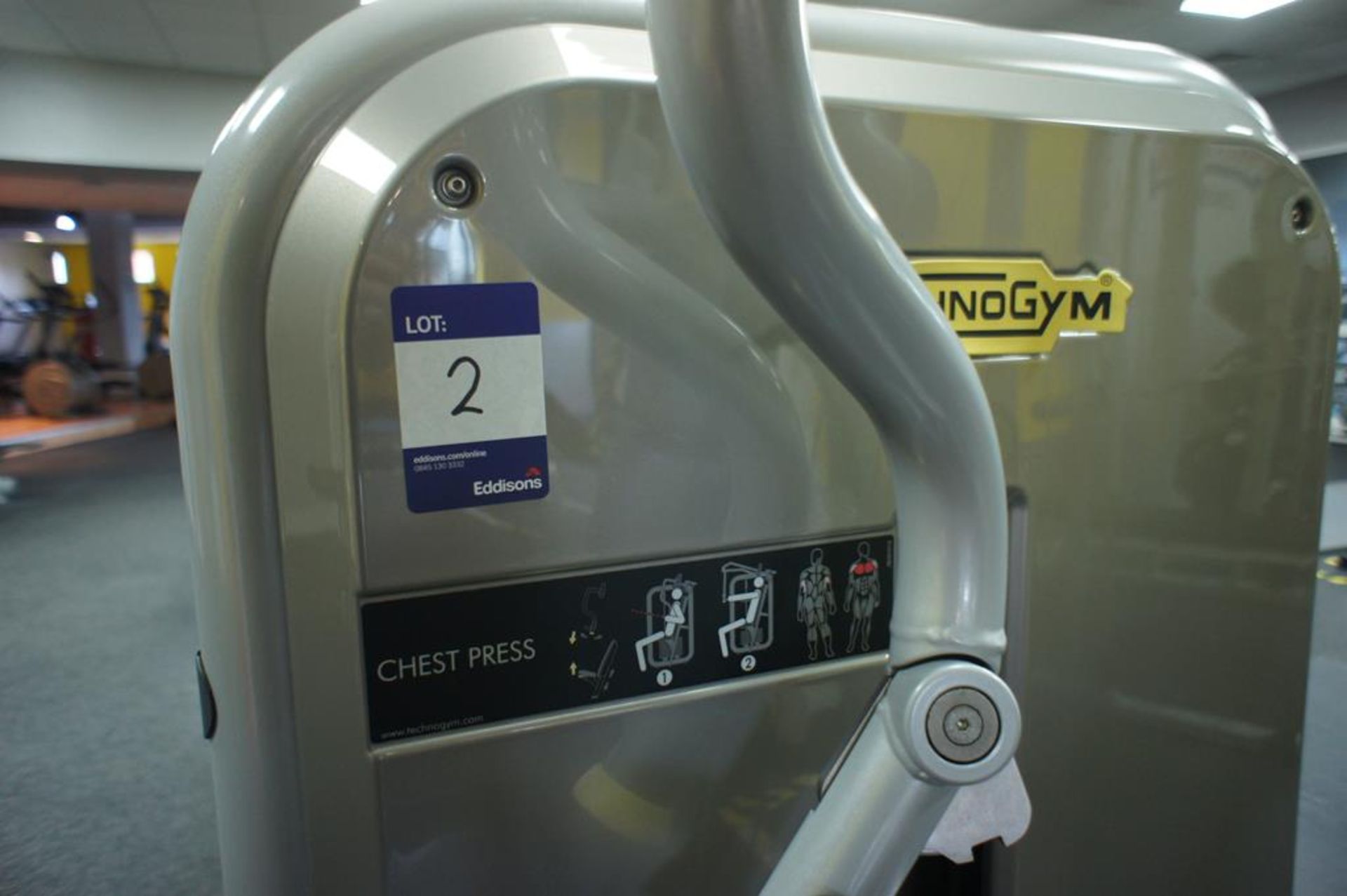 Technogym Chest Press Machine - Image 3 of 3