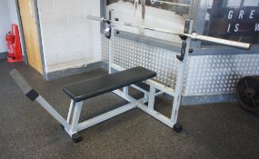 Technogym Weight Bench and bar