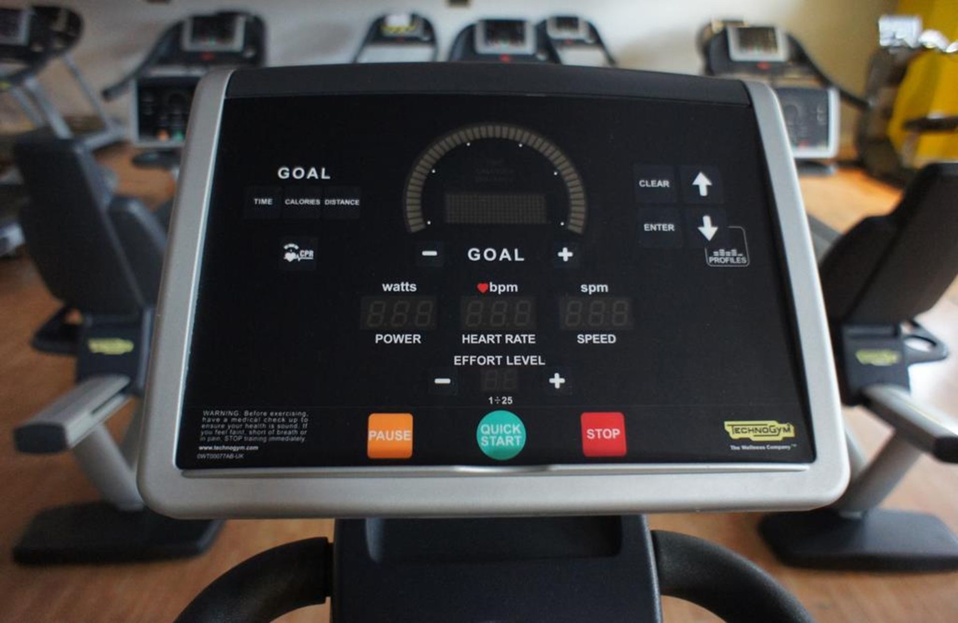 Technogym 500SP Cross Trainer, LED-DA524L - Image 3 of 3