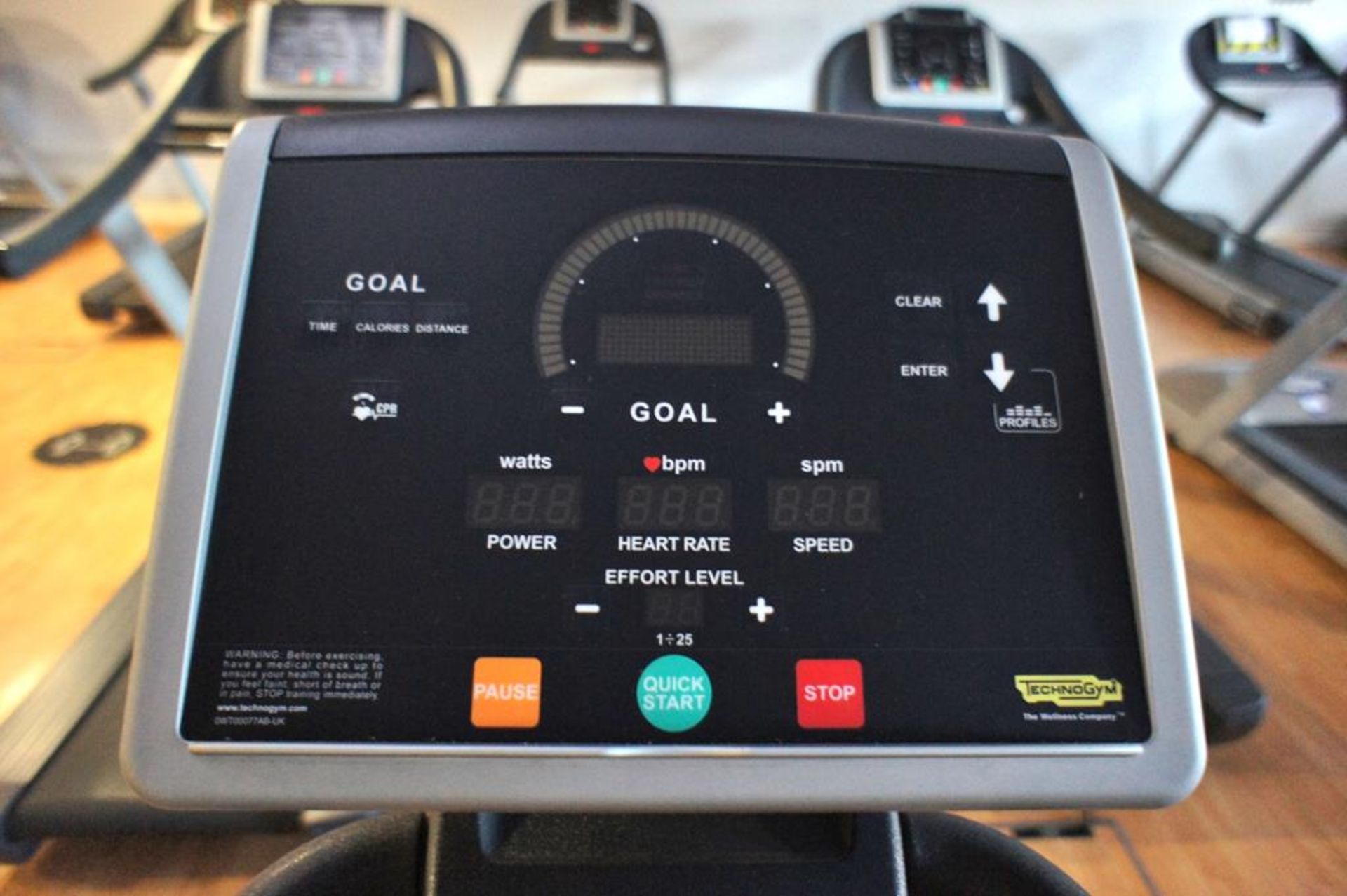 Technogym 500SP Cross Trainer, LED-DA524L - Image 3 of 3