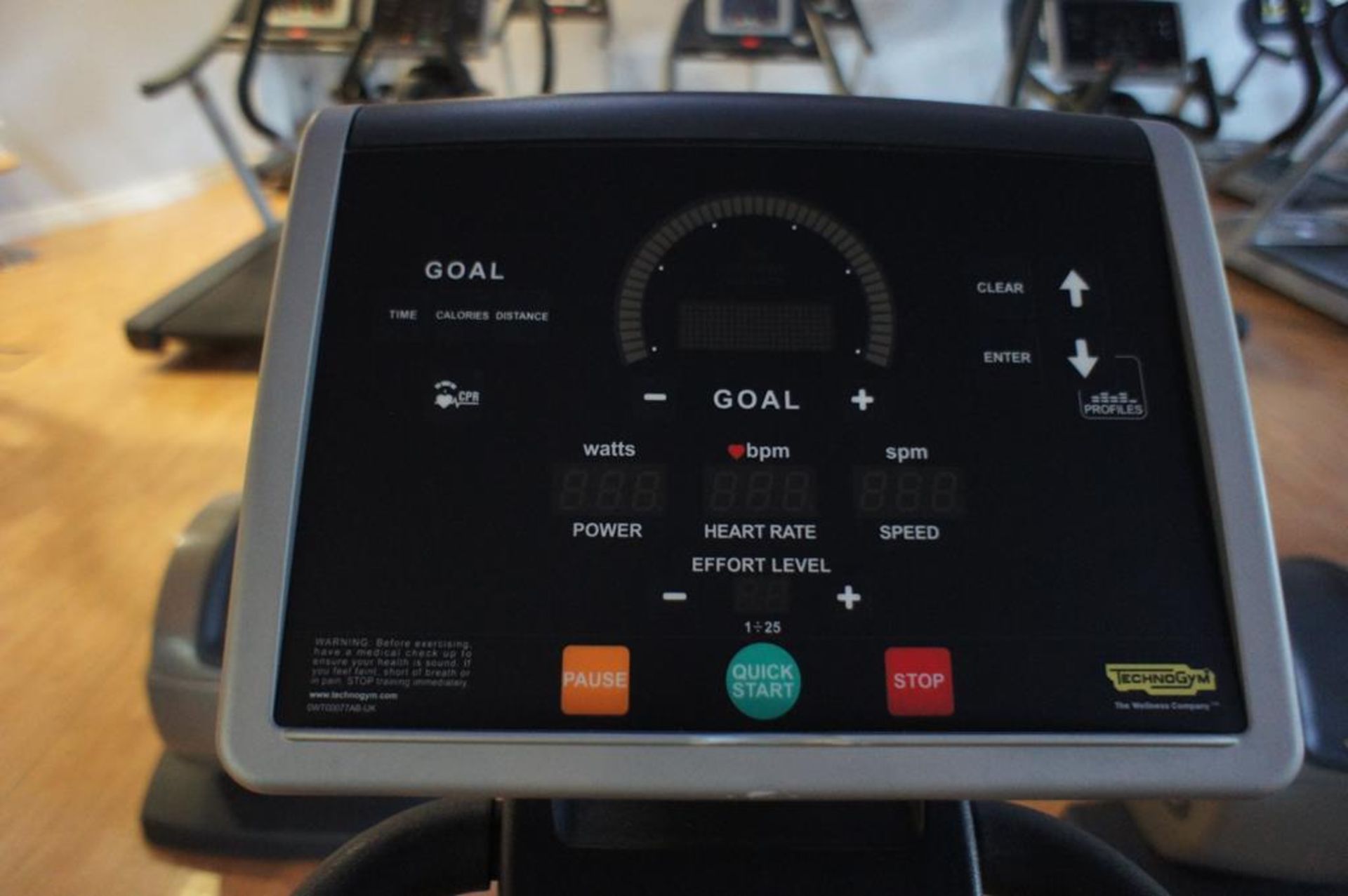 Technogym 500SP Cross Trainer, LED-DA524L - Image 3 of 3