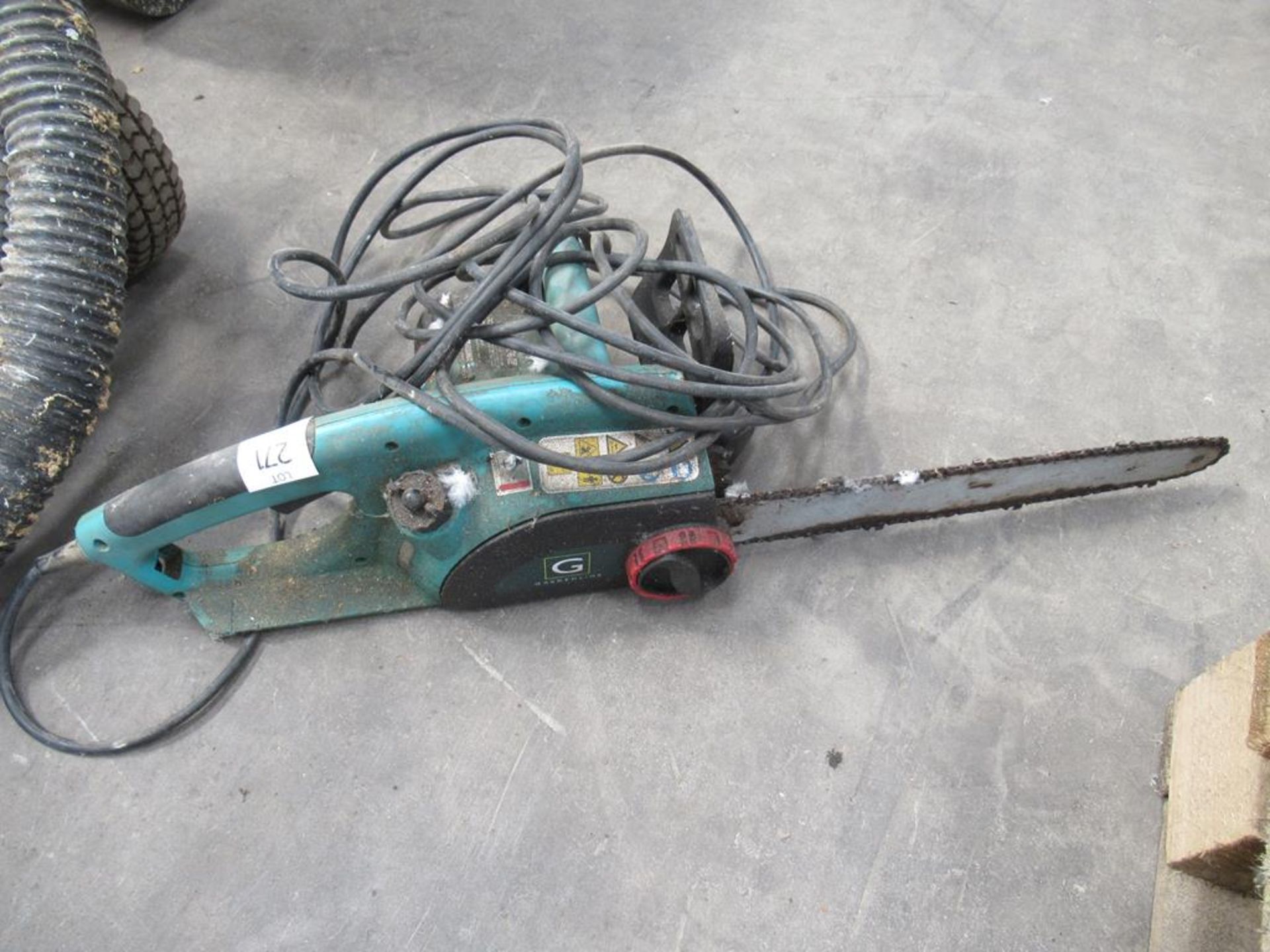 Oregon Electric Chain Saw 240 volts, 2 various Wood Planers 240 Volts