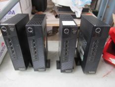 4 x Lenovo ThinkCentre mini-PCs