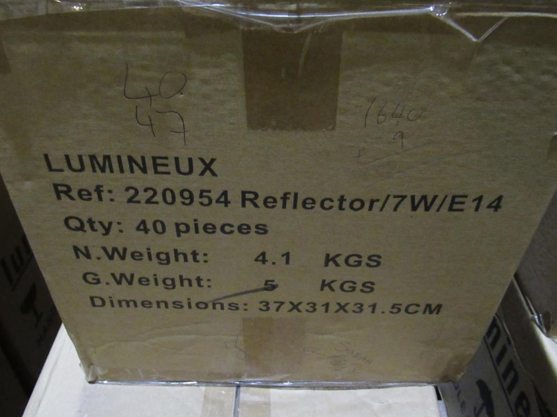 120 x Lumineux Reflector 7W 2700K E14 220-240V OEM Trade Price £299 - Image 3 of 3