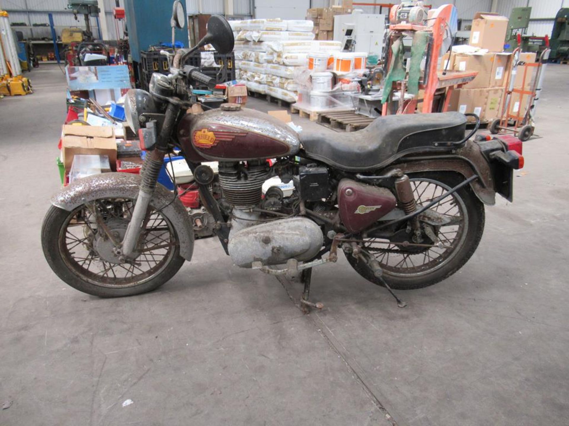 1993 Enfield Bullet 350 350cc petrol 24 miles K50 AJS Motorbike