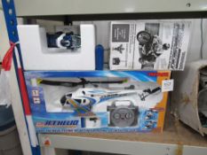 Taiyo R/C helicopter and motorbike