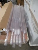Approx. 100 x 2000mm Long Polycarbonate Tubing