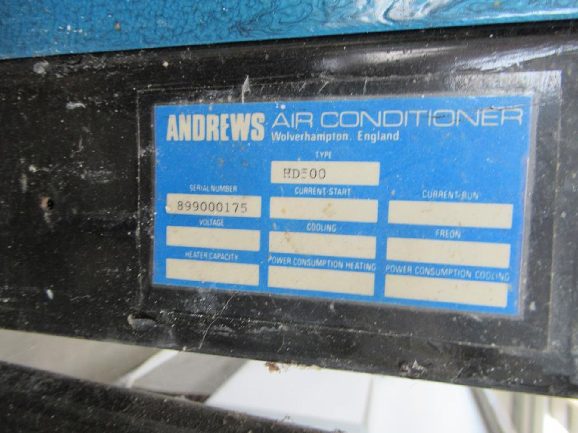 Andrews HD 500- DV Dehumidifier 110 Volts - Image 3 of 4