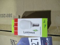 300 x Lumineux Golfball 11W SBC Base Cool White OEM Trade Price £299