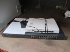 Draytek Vigor 2860 Router/Firewall and TP-Link TL-SG1024 Ethernet Switch