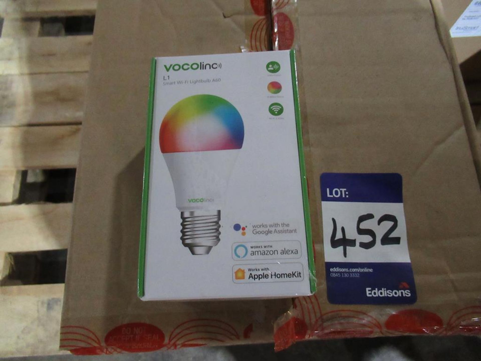 40 x TruSmart LED VOCOLinc L1 6 watt Bulb E27 Base Multi-Colour RGB IP67. Can be controlled