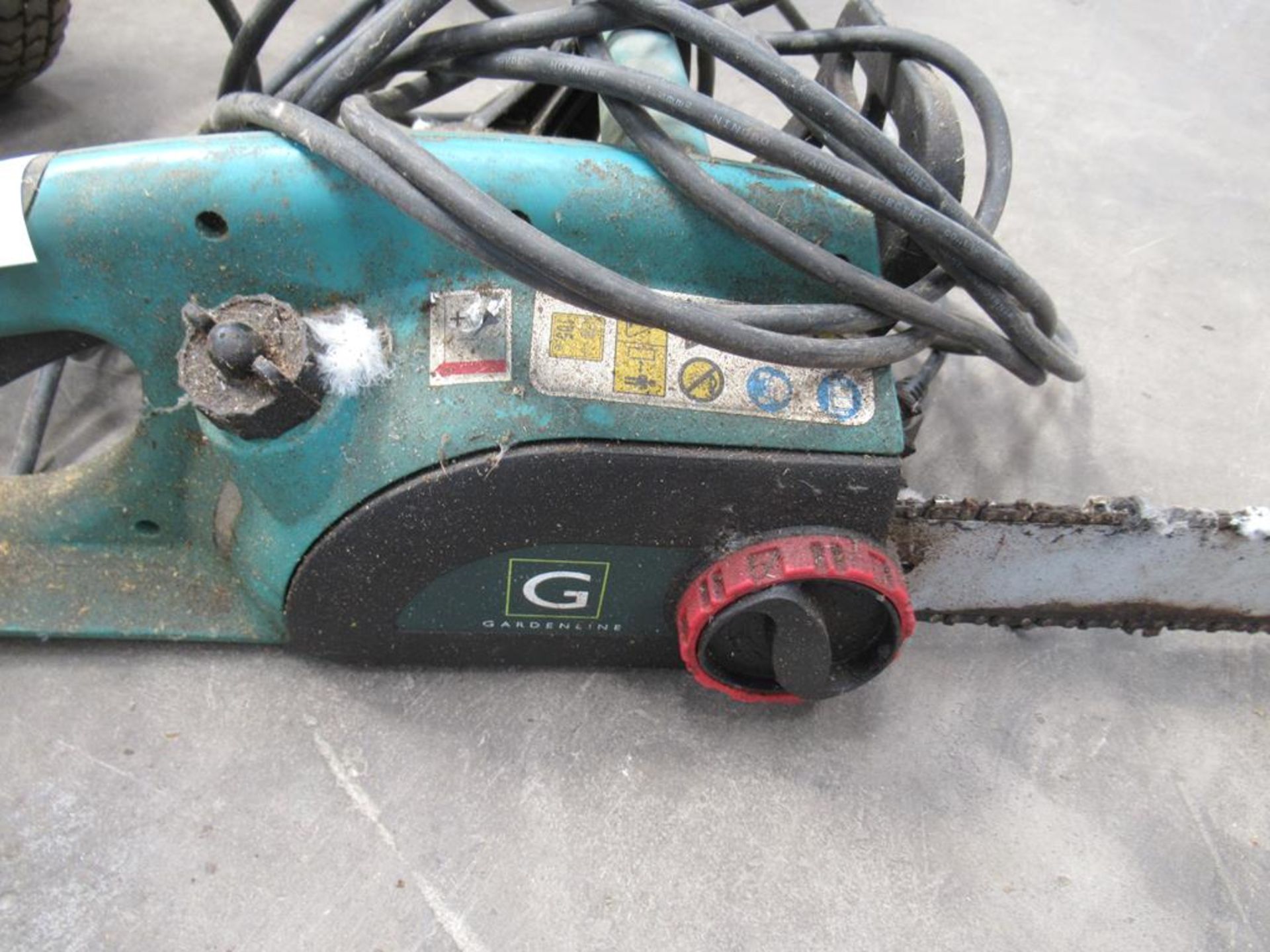 Oregon Electric Chain Saw 240 volts, 2 various Wood Planers 240 Volts - Image 2 of 2