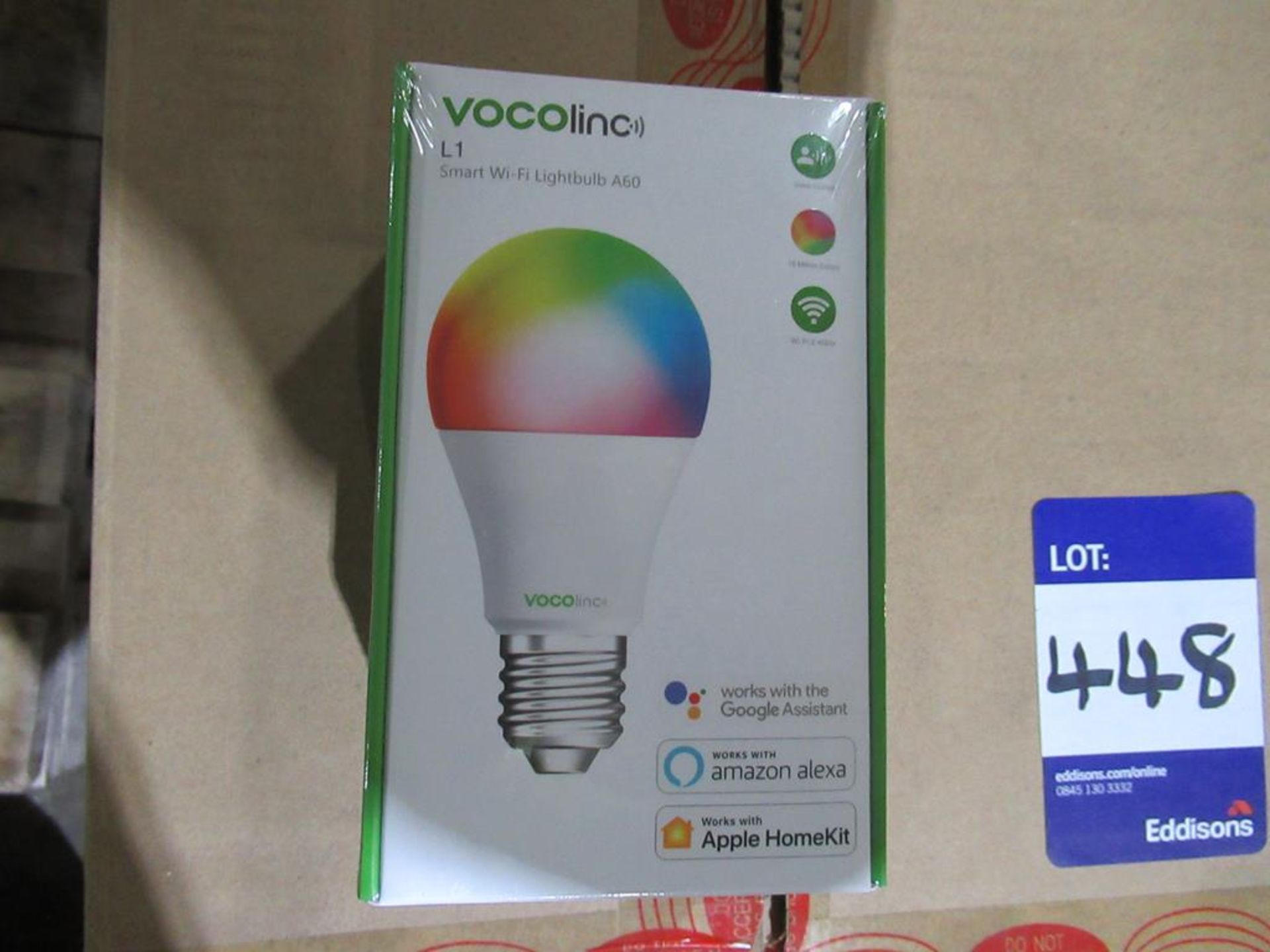 40 x TruSmart LED VOCOLinc L1 6 watt Bulb E27 Base Multi-Colour RGB IP67. Can be controlled