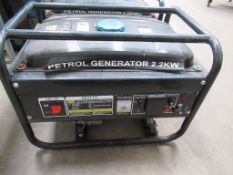 2.2kW single phase petrol generator
