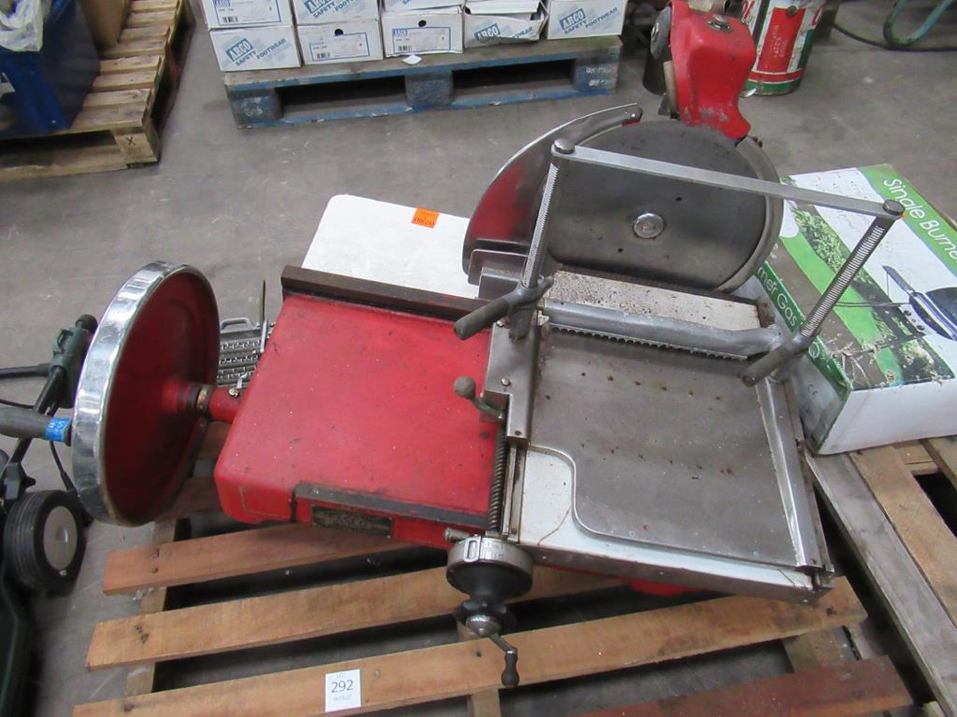 An ASCO Ltd Meat Slicer