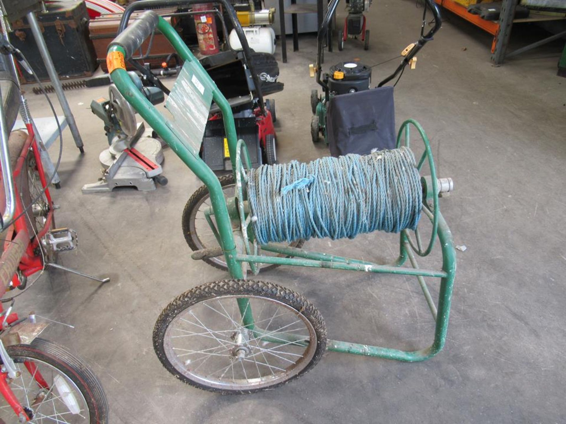 2 Wheeled Mobile Rope/ Wire Dispenser
