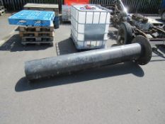 Heavy Duty Metal Flue previously from an incinerator