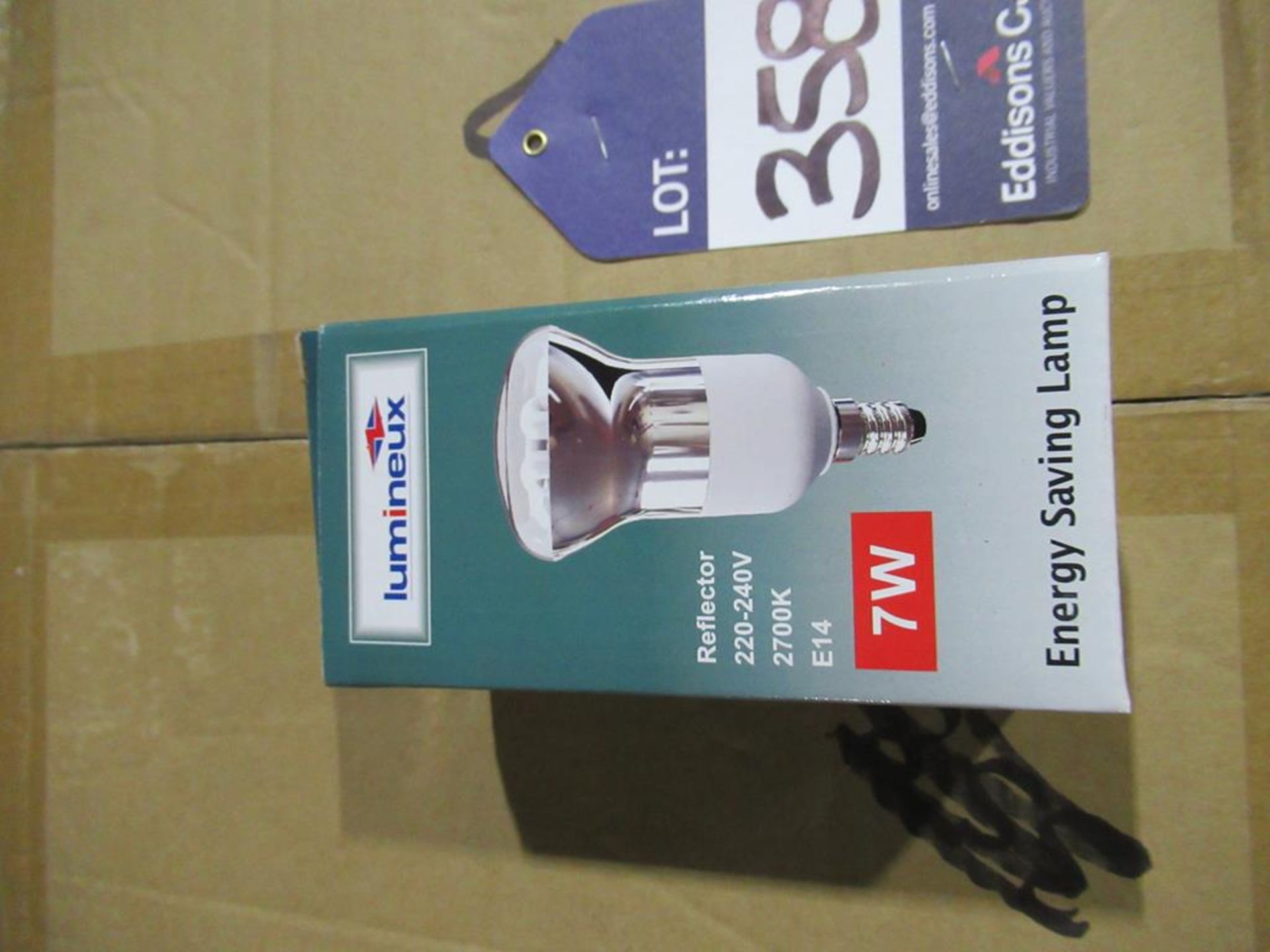 120 x Lumineux Reflector 220-240V 2700K E14 7W OEM Trade Price £299