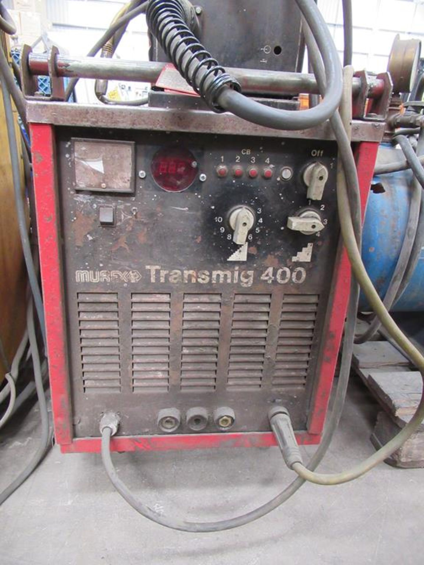 Murex Transmig 400 415V 3 phase Mig Welder - Image 3 of 3