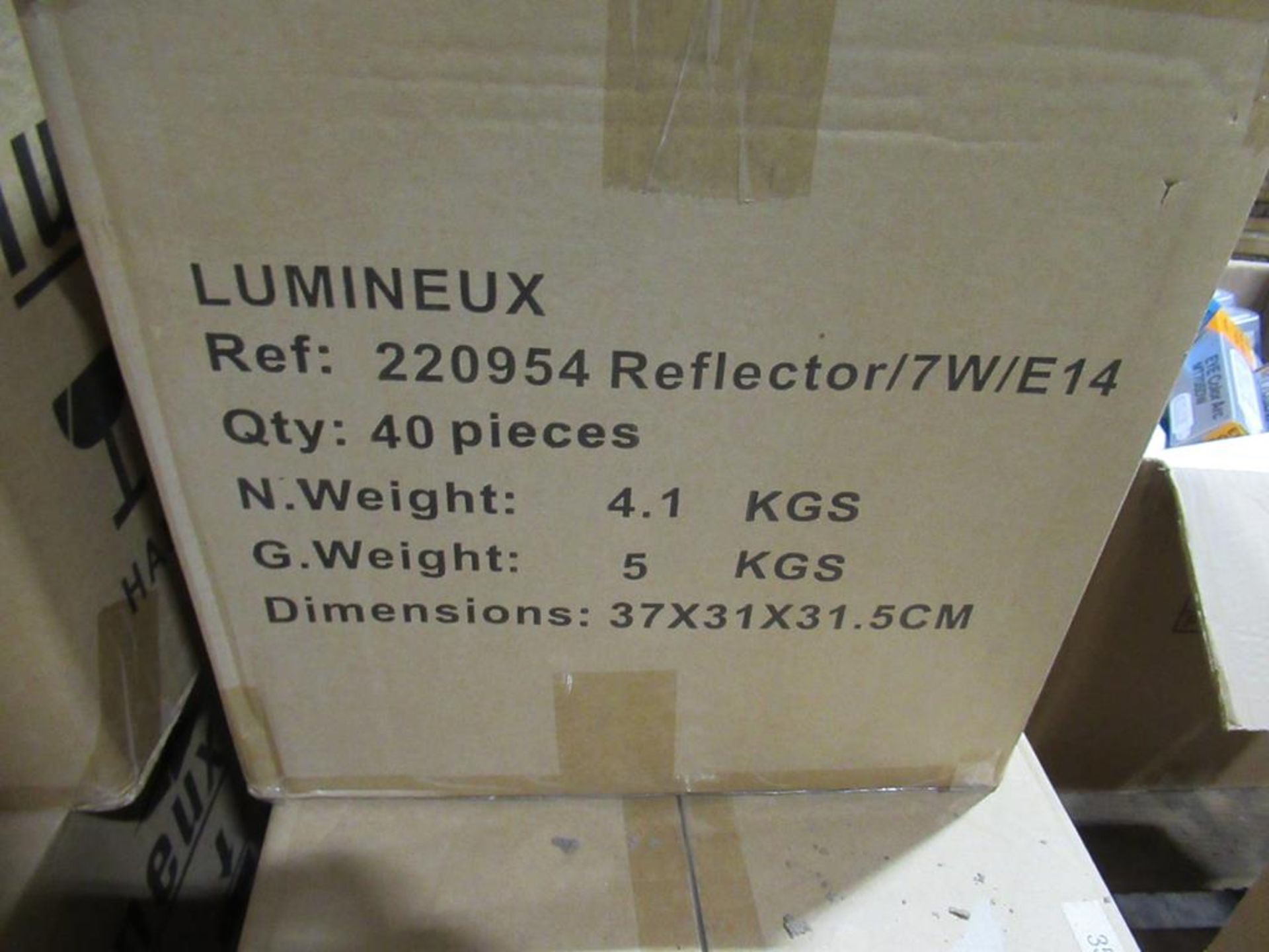 120 x Lumineux Reflector 7W 2700K E14 220-240V OEM Trade Price £299 - Image 3 of 3