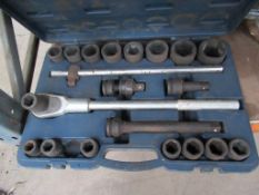 21pc Facum socket set