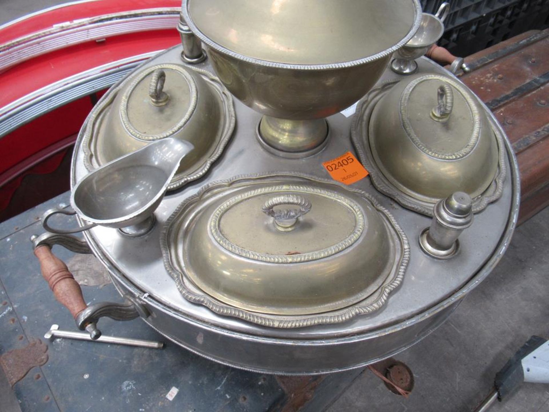 Double Handled Turreen and Bowl Server/ Warmer - Image 6 of 7