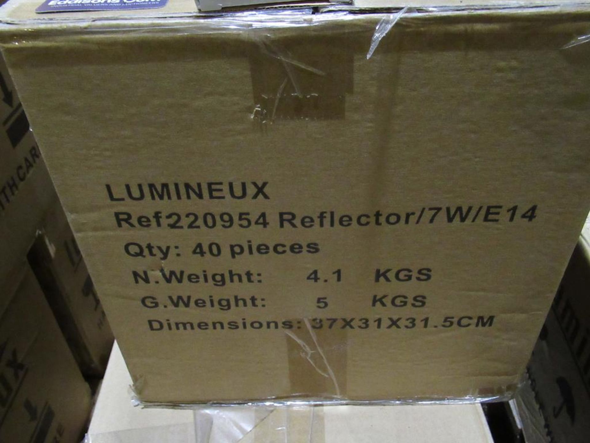 120 x Lumineux Reflector 7W 2700K E14 220-240V OEM Trade Price £299 - Image 3 of 3