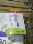 50 x Lumineux 9W Compact Lamp SES Base OEM Trade Price £150
