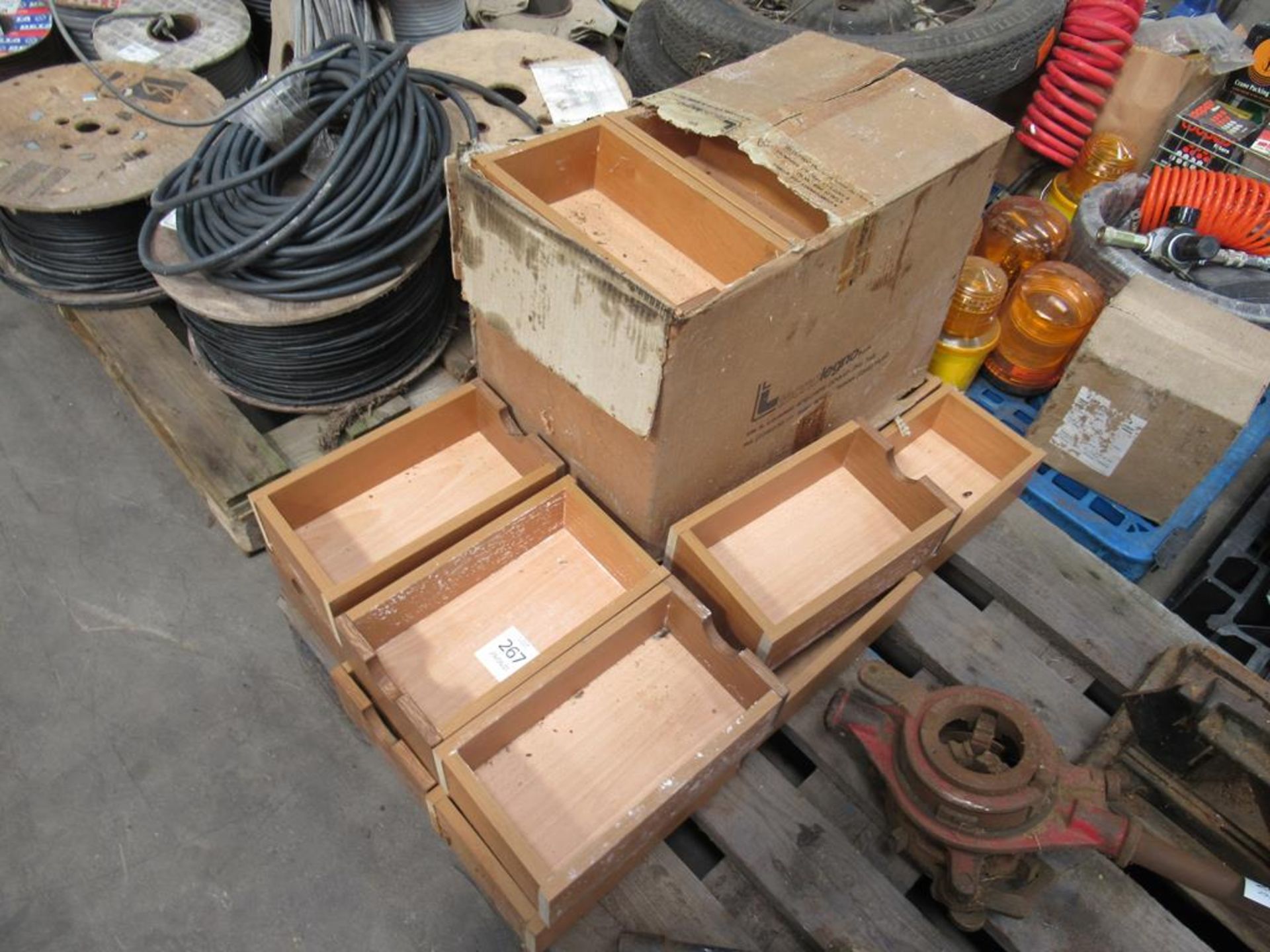 24 Wood Spice Drawers
