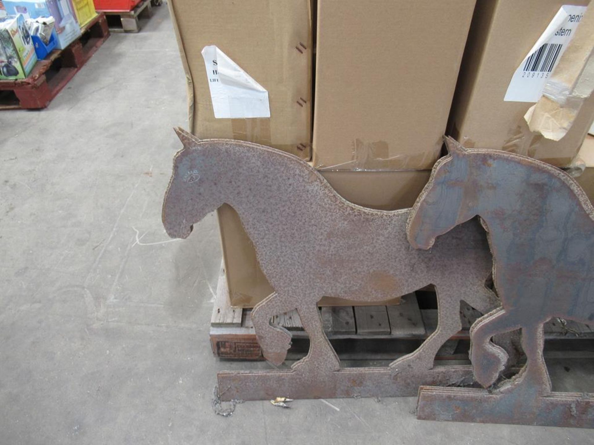 7 x Metal Horse Stencil Signs - Image 3 of 5