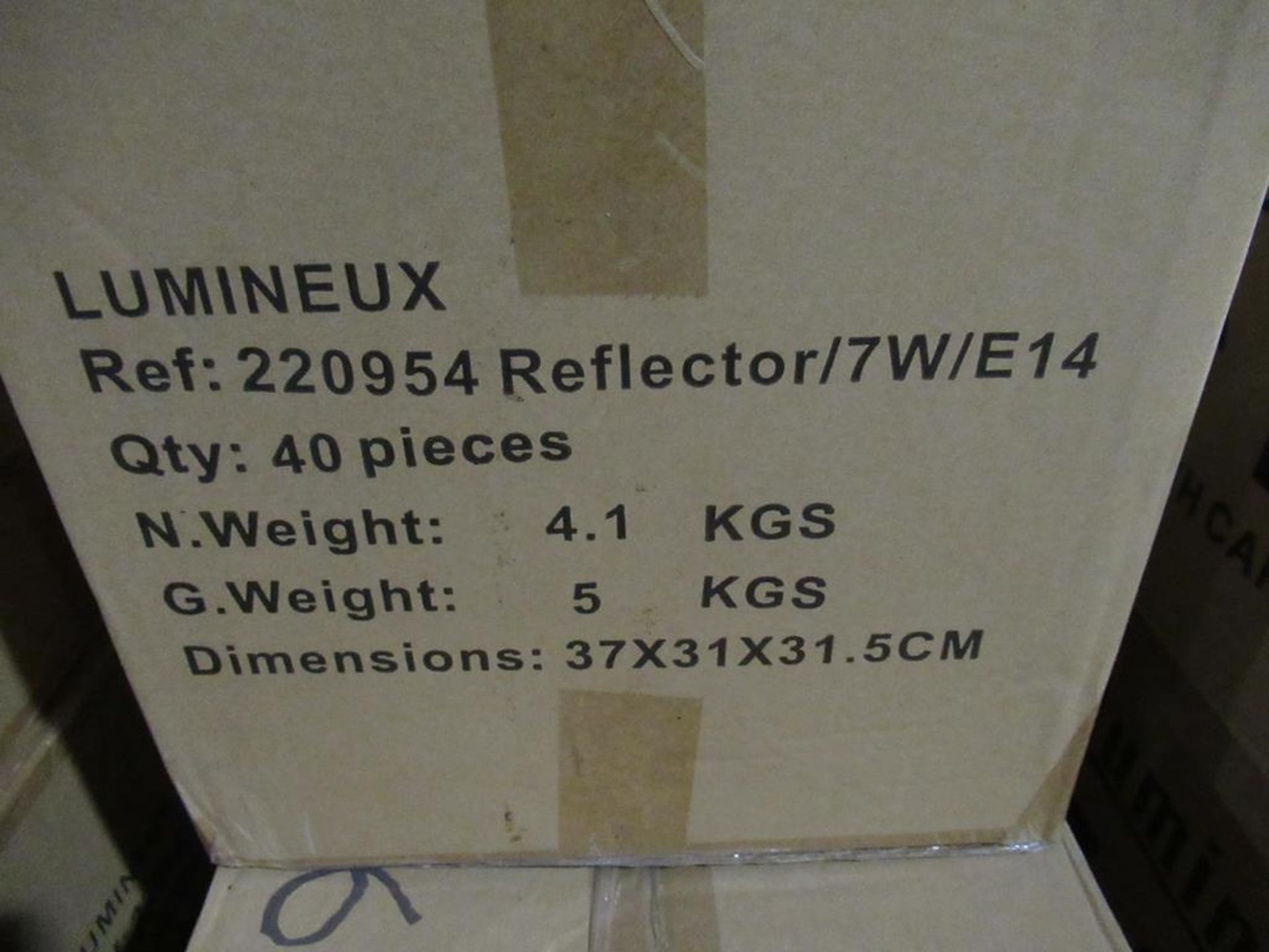 120 x Lumineux Reflector 220-240V 2700K E14 7W OEM Trade Price £299 - Image 3 of 3