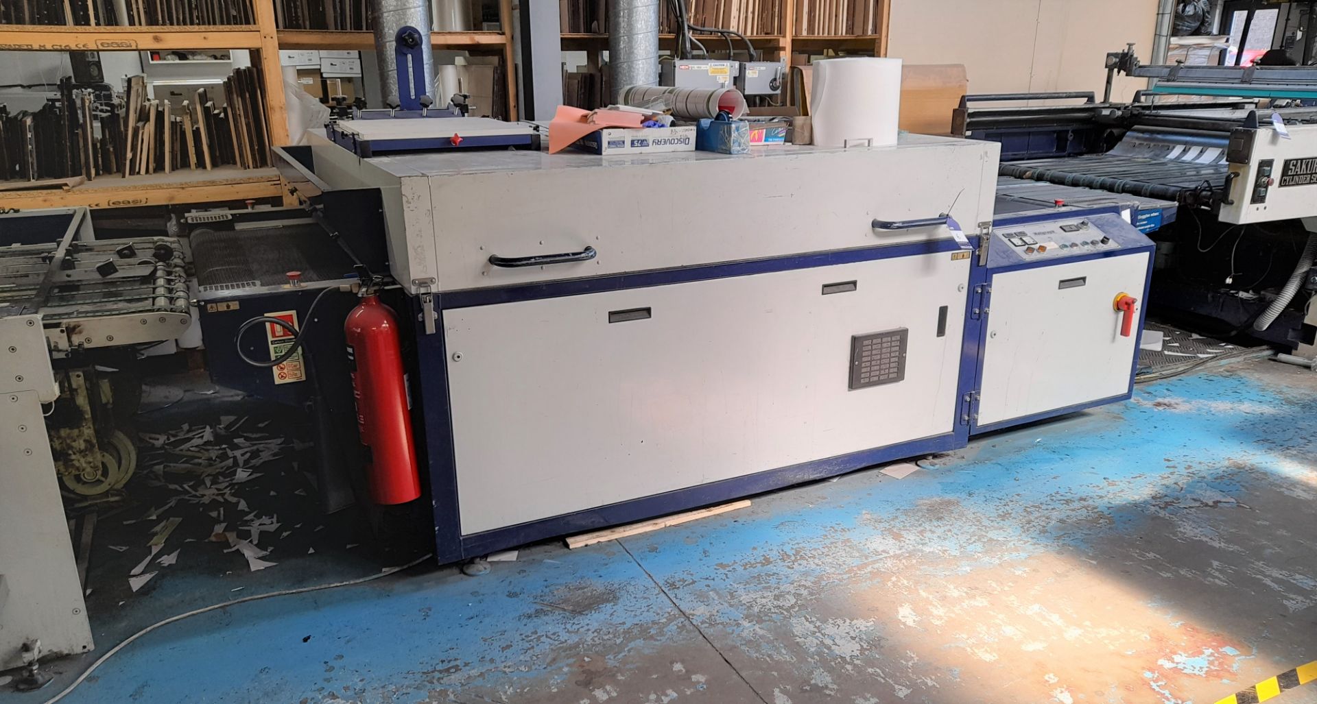 Sakurai Cylinder SC1121 spot coater (Serial Number - Image 11 of 15