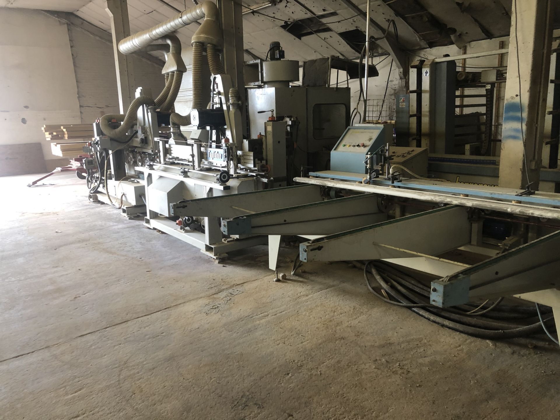 Tagliabue 6 Head Profile Sander & Loader