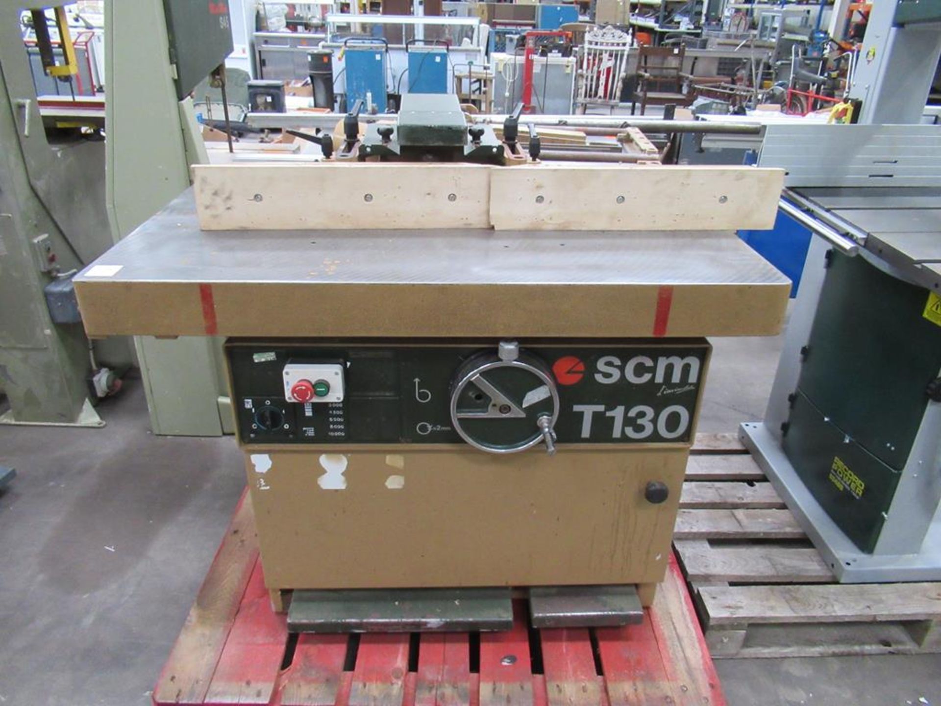 SCM Invincible T130 Spindle Moulder