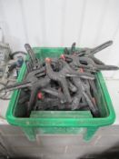 Quantity of Spring Clamps in Plastic Crate