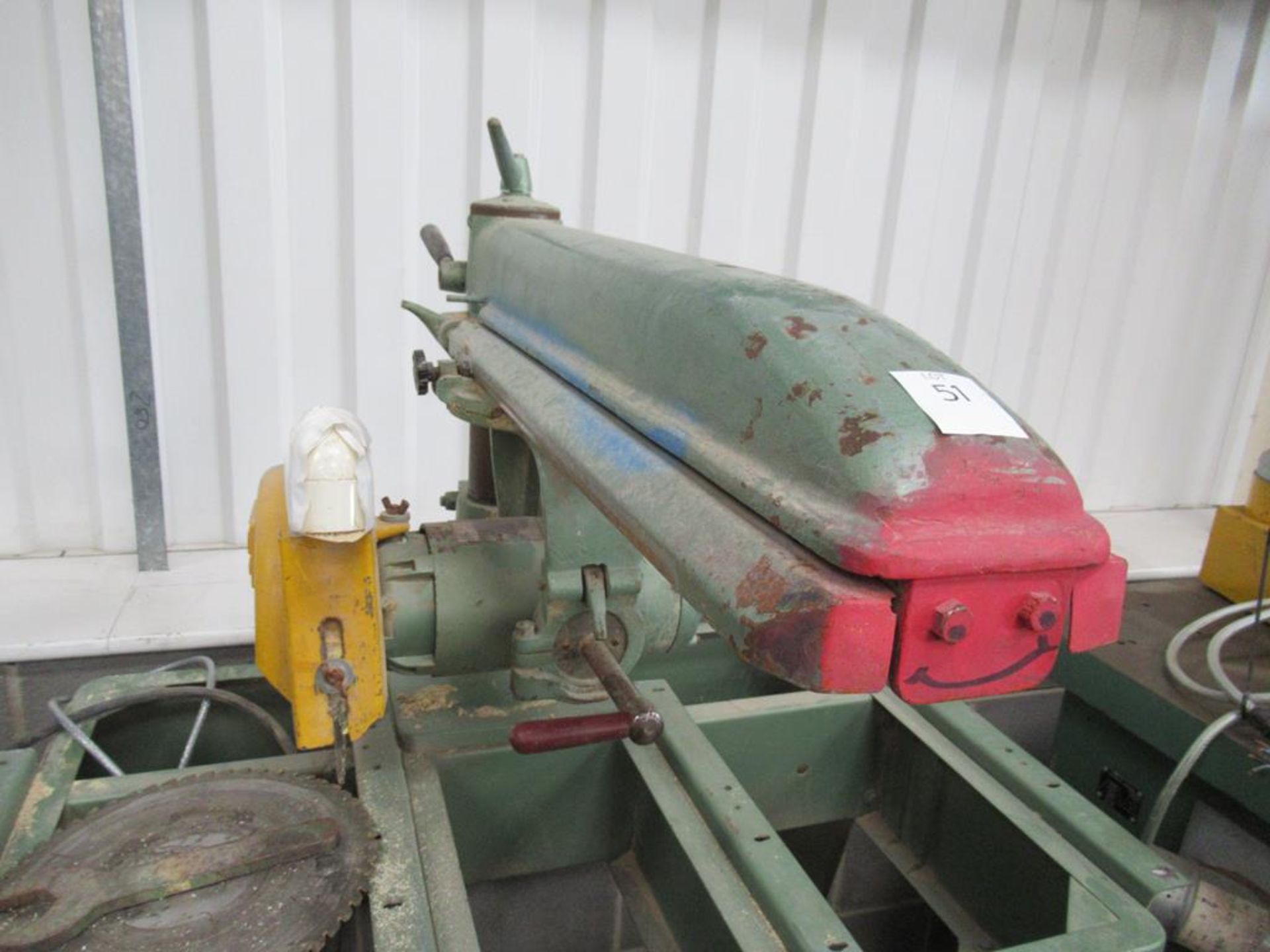 Wadkin BRA cross cut saw 415V, 3 phase, 50Hz - Image 2 of 4