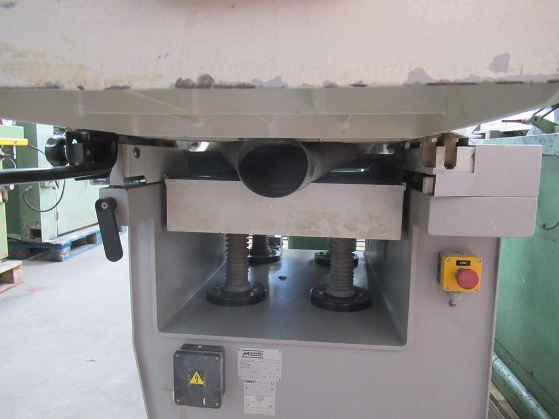 Casadei FS 51 Planer Thicknesser. YOM:1999, S/N:99-50-019, 380V, 3PH, 50Hz, Weight: 743KG. Please - Image 7 of 8